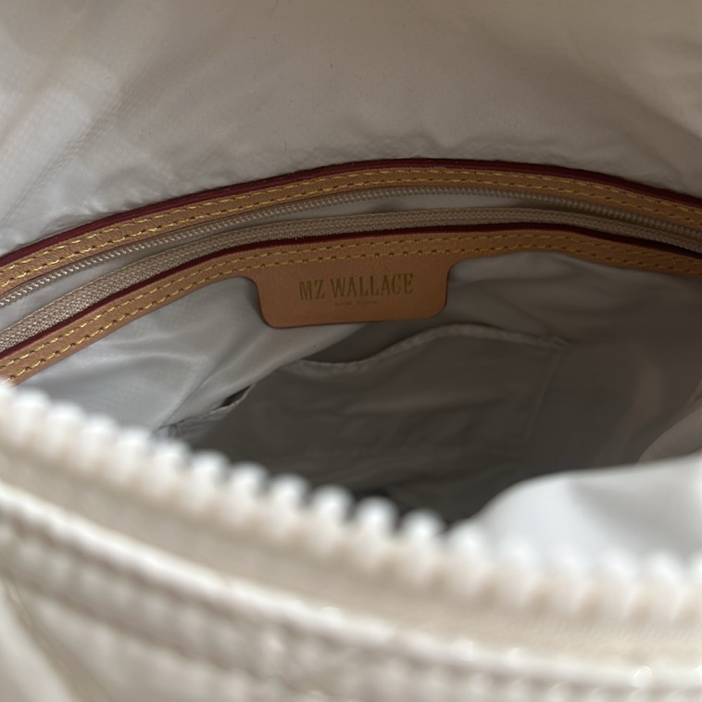 Small Sutton Deluxe Tote
MZ Wallace Patent Leather White - Picture 6 of 9